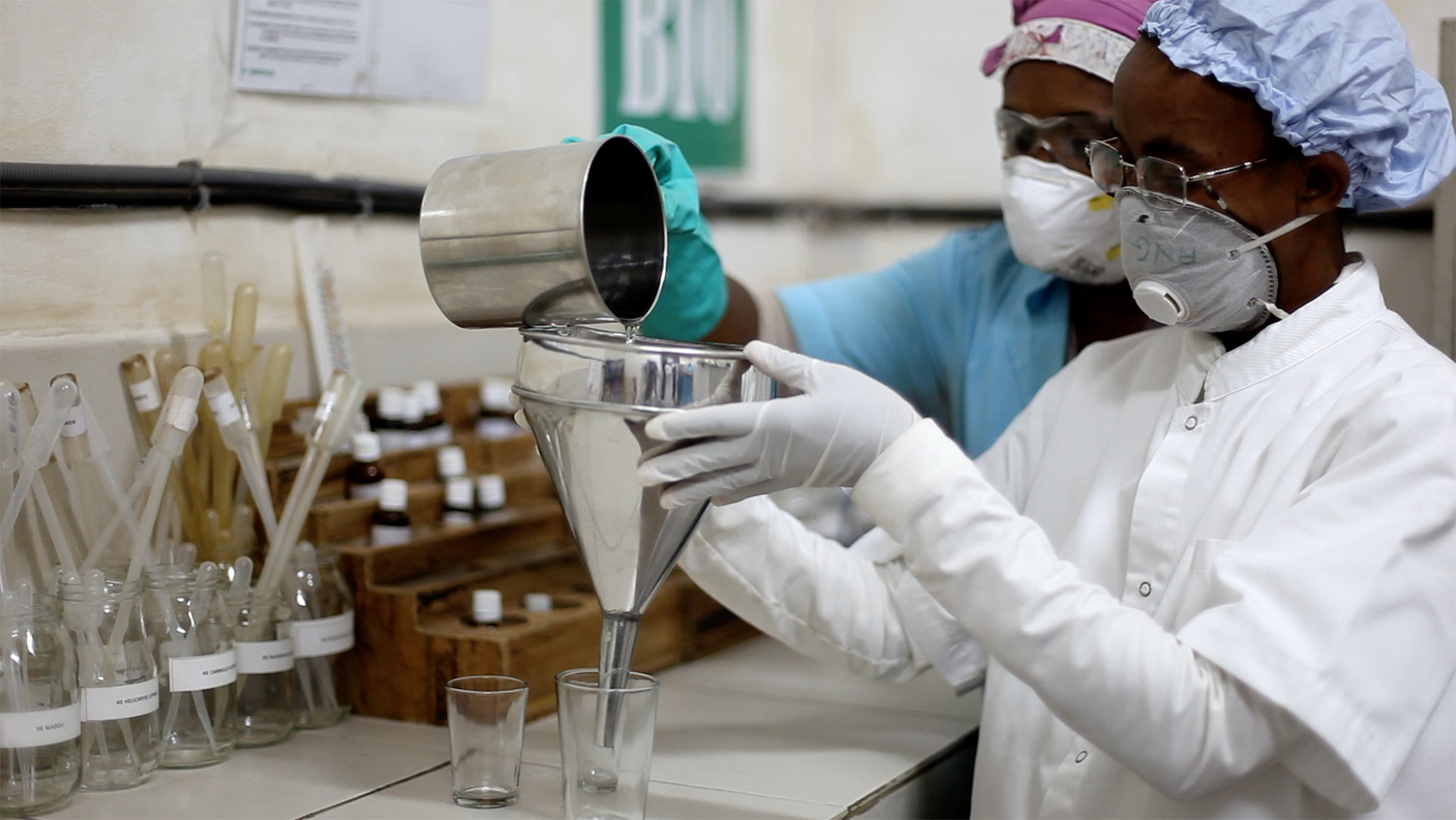 producer of essential oils from Madagascar